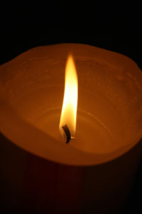Kerze - Hilfe zur Meditation
